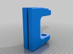 pvc antenna clamp on mount