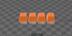 Raze - Keycaps Valorant