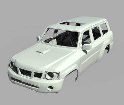 Nissan patrol clearance rc body