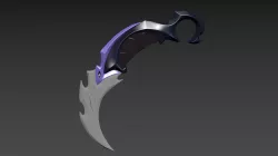 Reaver 2.0 karambit valorant knife