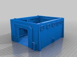 Repair Base for Mecha and Tanks 6mm Tabletop scale