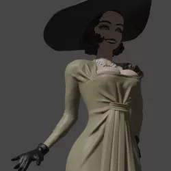 Resident evil 8 tall vampire lady