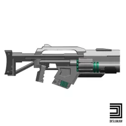 Rifle SciFi Weapon Cosplay or Miniature