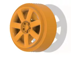 Rims for Scalextric cars type BMW