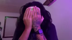 Scary clown mask