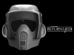 SCOUT TROOPER helmet | 3D model | 3D print | Printable | The Return of the Jedi | The Mandalorian