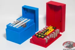 Separate Token / Dice and Card Boxes to suit Necromunda Ash Wastes - Magnet Ready