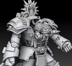 Silver Wardens Demon Slayer extra bits (baby carrier style mod)