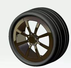 Simple Car Tire