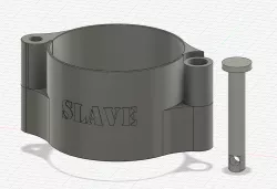 Simple Wrist Cuff for padlock