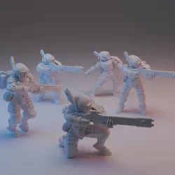 Space communist's fire team v3