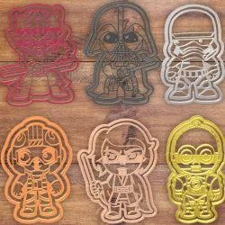 Star Wars Cookie Cutter Set (Premium)