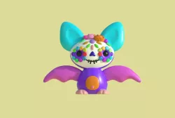 Sugar Skull Bat