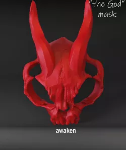 "the God" mask (2 types)
