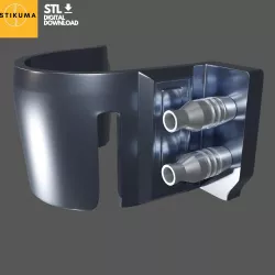 The Mandalorian - Knee Armour - STL (digital download)