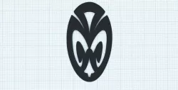 The Ram`s Spirit symbol amulet, Aries creates an energy of good luck and health, talisman, omen, keychain