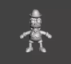 THE SIMPSONS LEPRECHAUN .STL .OBJ 3D