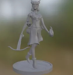 Tiefling Sorceror Scholar