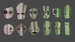 Tiki Masks (28mm)