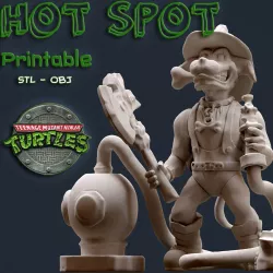 TMNT Hot Spot - Printable