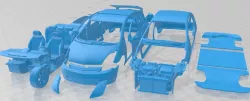 Toyota Prius 2003 Printable Car
