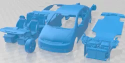 Toyota Prius 2003 Printable Car