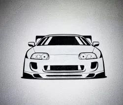 Toyota Supra Mk4 Wall Art