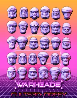 Turbans for everyone! Desert Warriors! - Sand combat specialists! [30 heads]