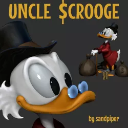Uncle Scrooge figurine