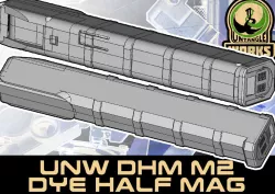 UNW DHM : DYE tactical half mags shells  MODEL 2