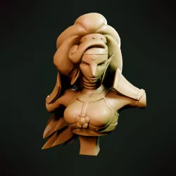 Urbosa Bust - Zelda Breath of the Wild