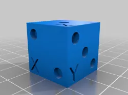Usefull Calibration cube XYZ 20mm dice