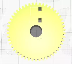 V71 Climatronic Motor Repair CogWheel