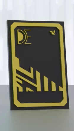 Valorant Chamber card for Cosplay