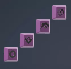 VALORANT OMEN SKILLS KEYCAPS FOR MECHANICAL KEYBOARD