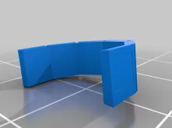 Version 2 Phase 3 Clone Trooper Triton Squad knee ammo box strap (The Force Unleashed)