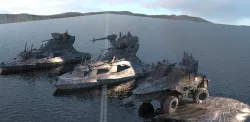 Warlord Cruise ships and tank