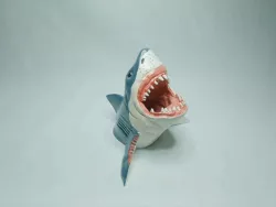 White Shark Pencil Cup