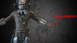 Wolf Predator Hand Armour
