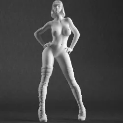 Woman figure nude