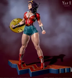 Wonder Woman Bombshells 3D print model
