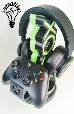 Xbox headphones and controller Stand