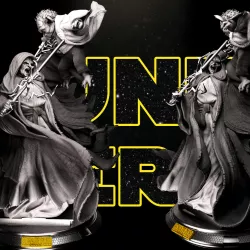 Yoda Sculpture - Star Wars 3D Models - Tested and Ready for 3D printing