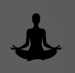 Yoga - women - 2D - silhouette