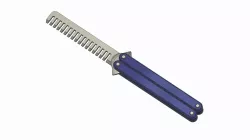 Yoru's Stylish Butterfly Comb