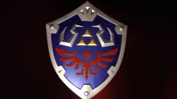 Zelda Hyrule Shield Key Ring