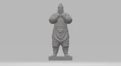 Zhang Fei 3D Model 3D print model