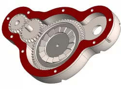 #005 - Back Cover / Engine Starter