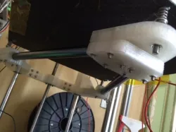 3 Points leveling bed support