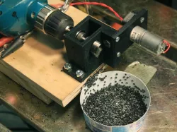 3D Filament Pelletizer Powered by Drill